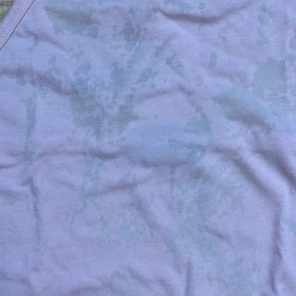 Forever 21 Light Pink Tie Dye Halter Crop Top Women's Size XSmall - Picture 2 of 6